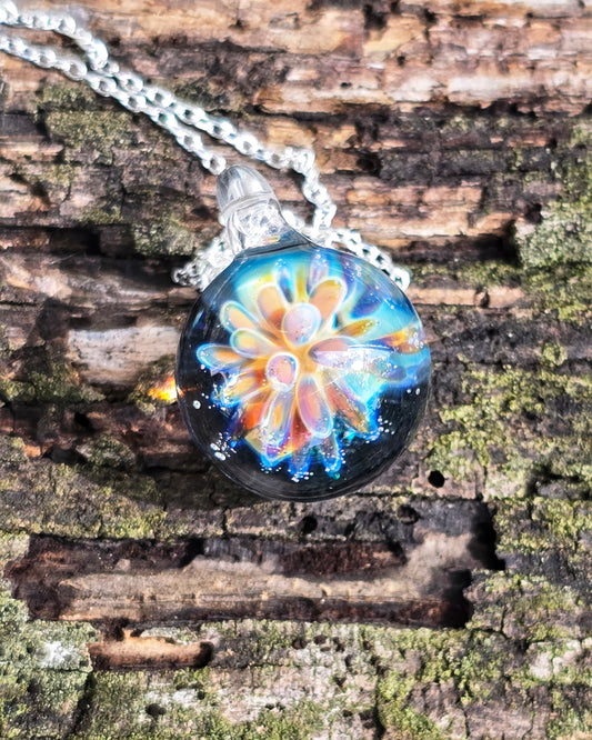 Pendentif Implosion Florale n°14