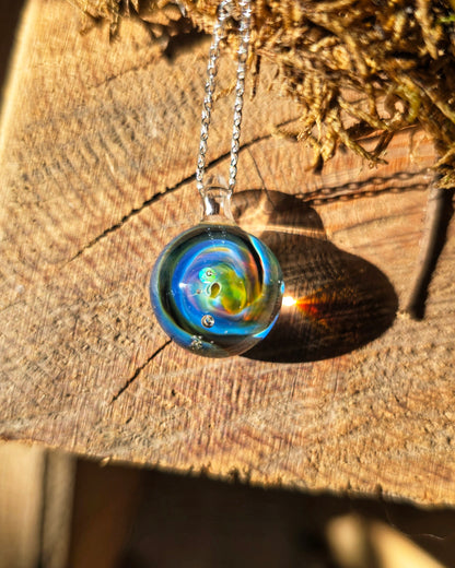 Pendentif Univers "Opale 2"