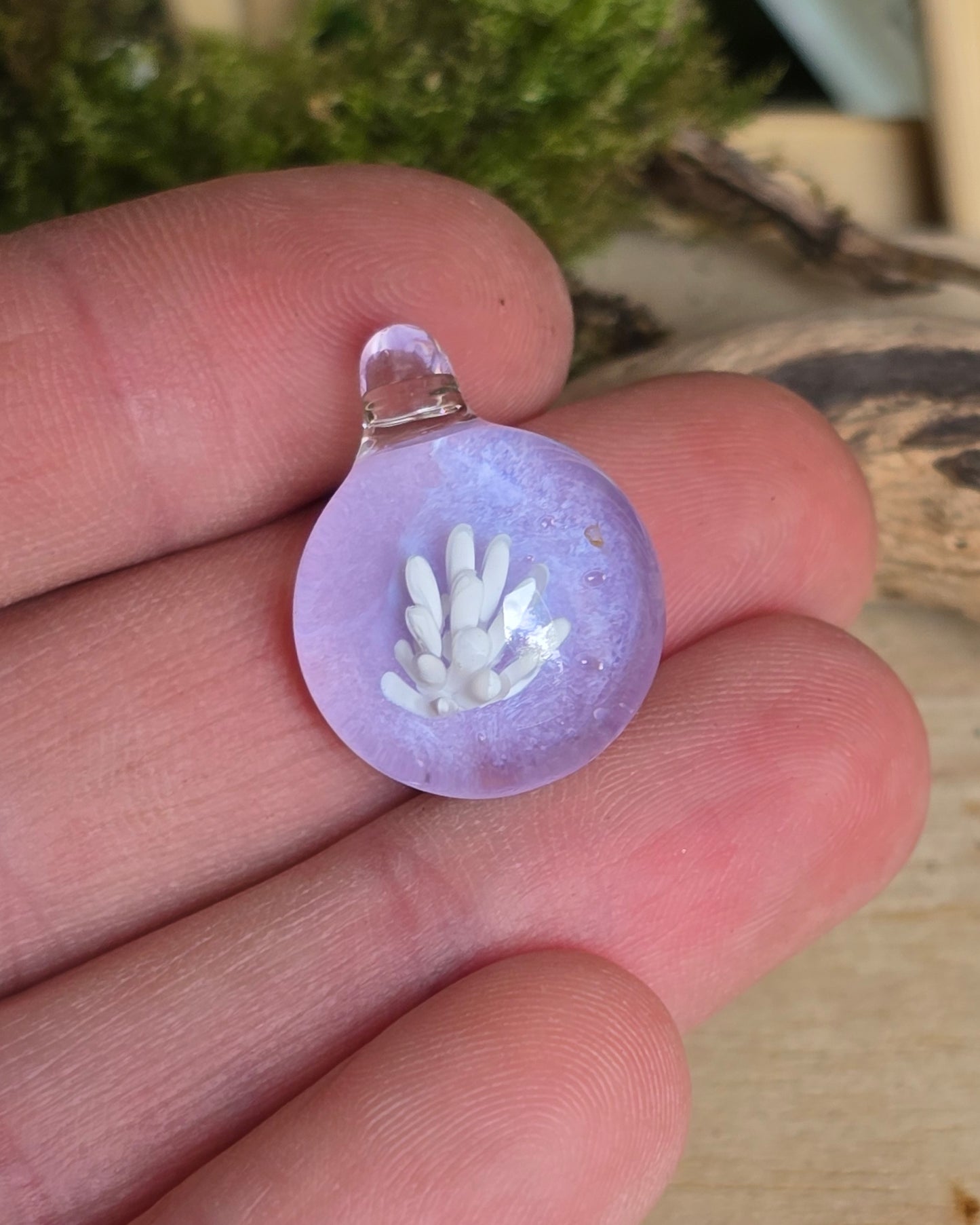 Pendentif Implosion Florale n°11