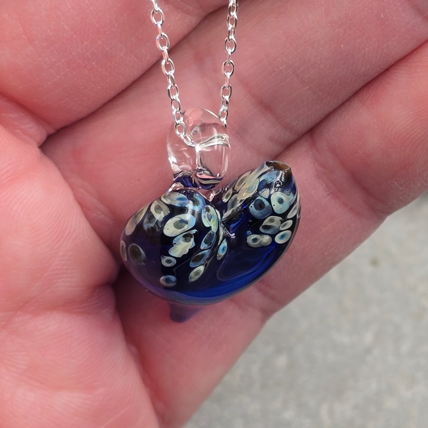 Pendentif d'olfactothérapie® - Cœur univers