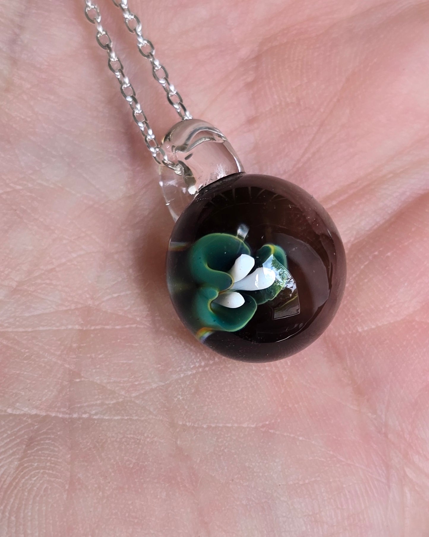 Pendentif Implosion Florale n°9