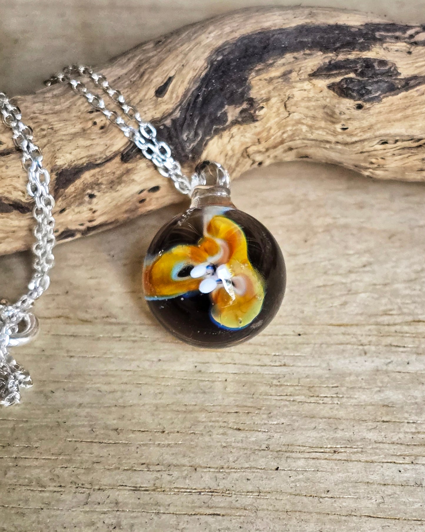 Pendentif Implosion Florale n°8