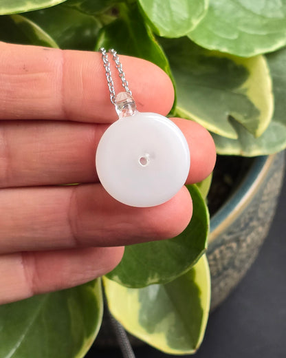 Pendentif d'olfactothérapie® - Rond - Modèle ORBIS collection de Printemps