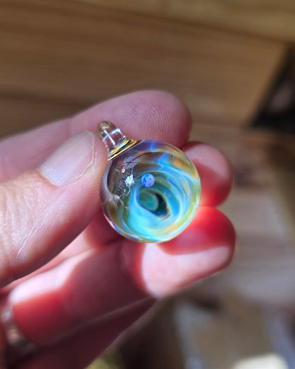 Pendentif Univers "Opale 1"