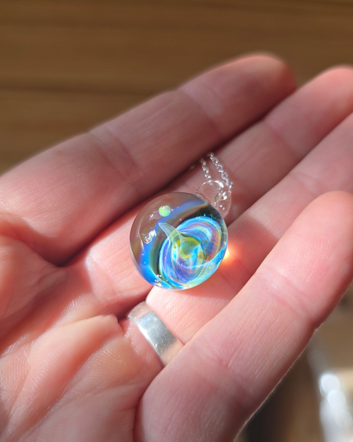 Pendentif Univers "Opale 2"