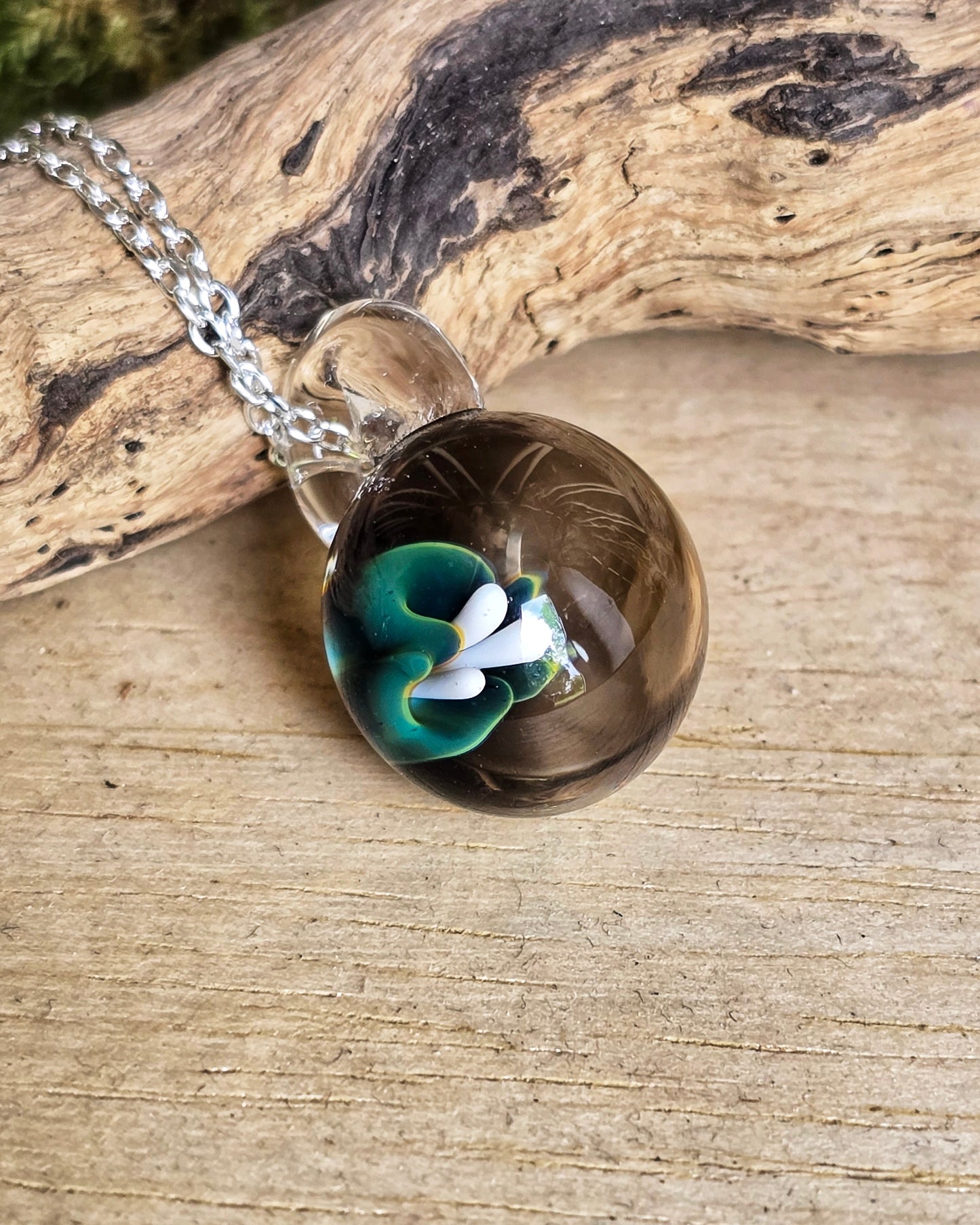 Pendentif Implosion Florale n°9