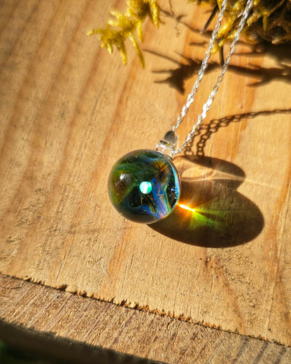 Pendentif Univers "Opale 5"