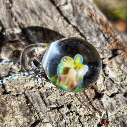 Pendentif Implosion Florale