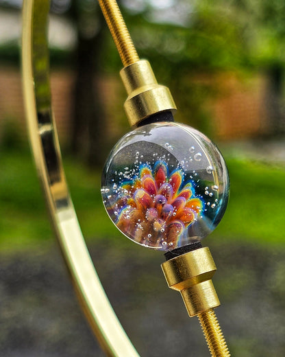 Sphère Implosion florale n°6