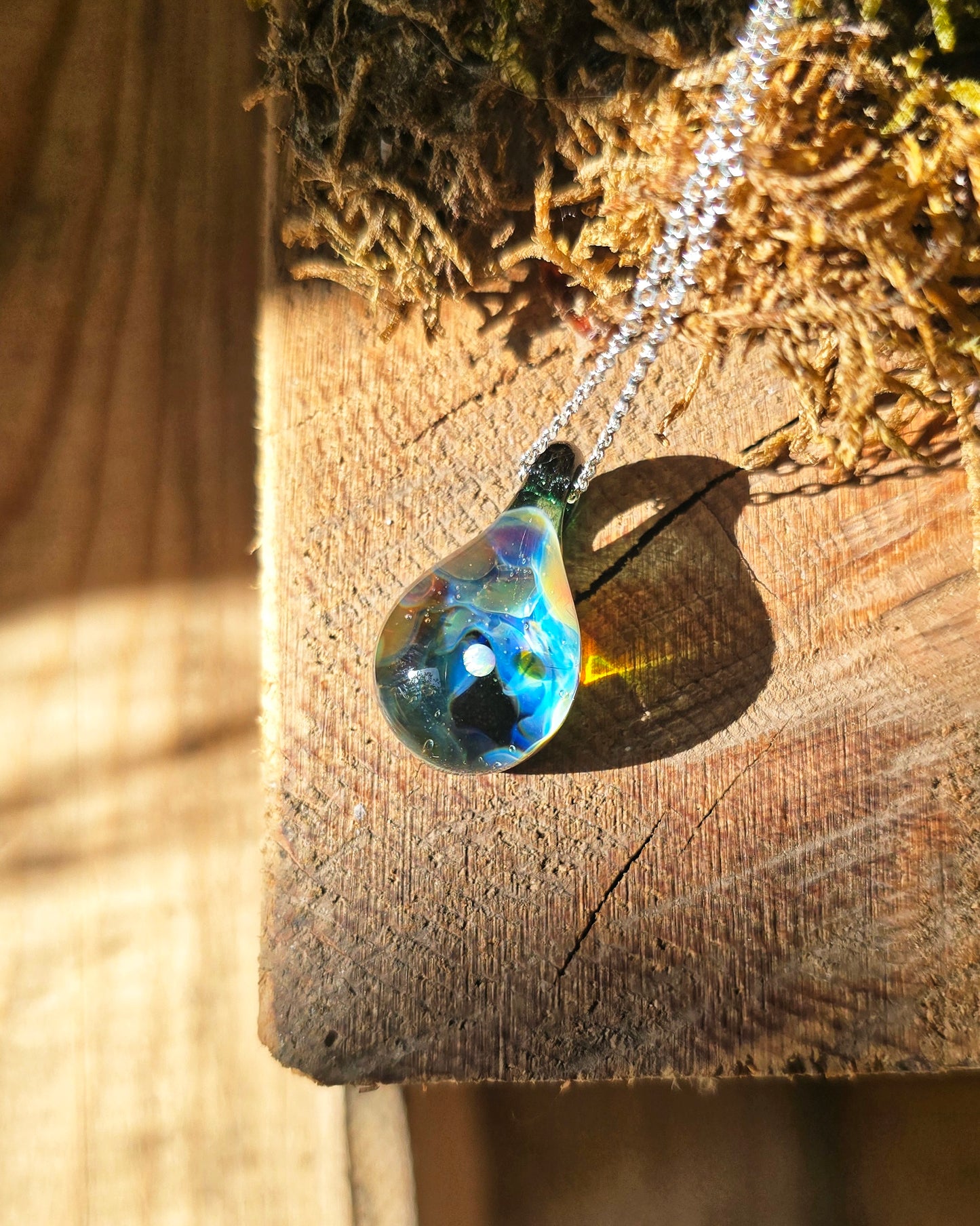 Pendentif Univers "Opale 4"