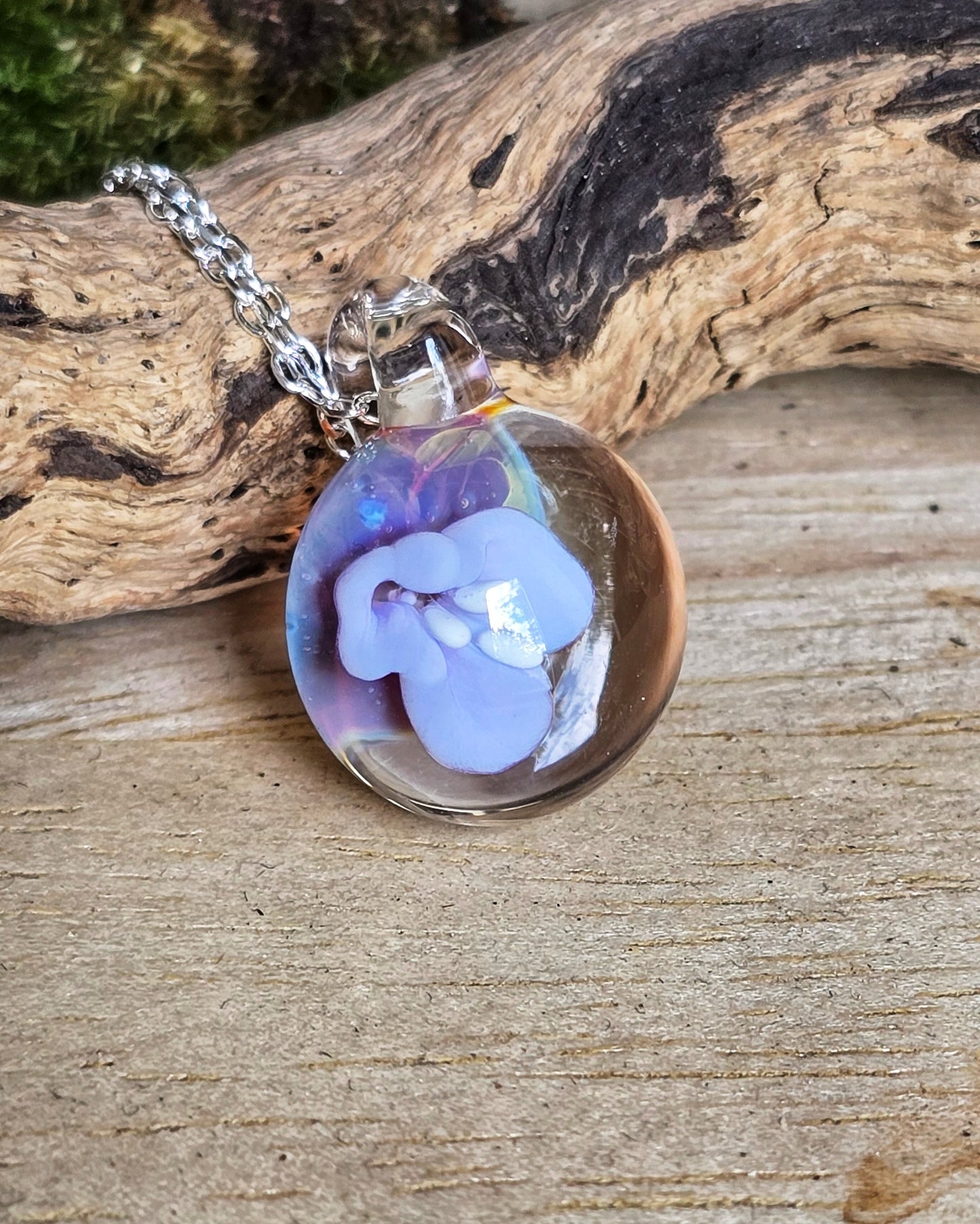 Pendentif Implosion Florale n°10