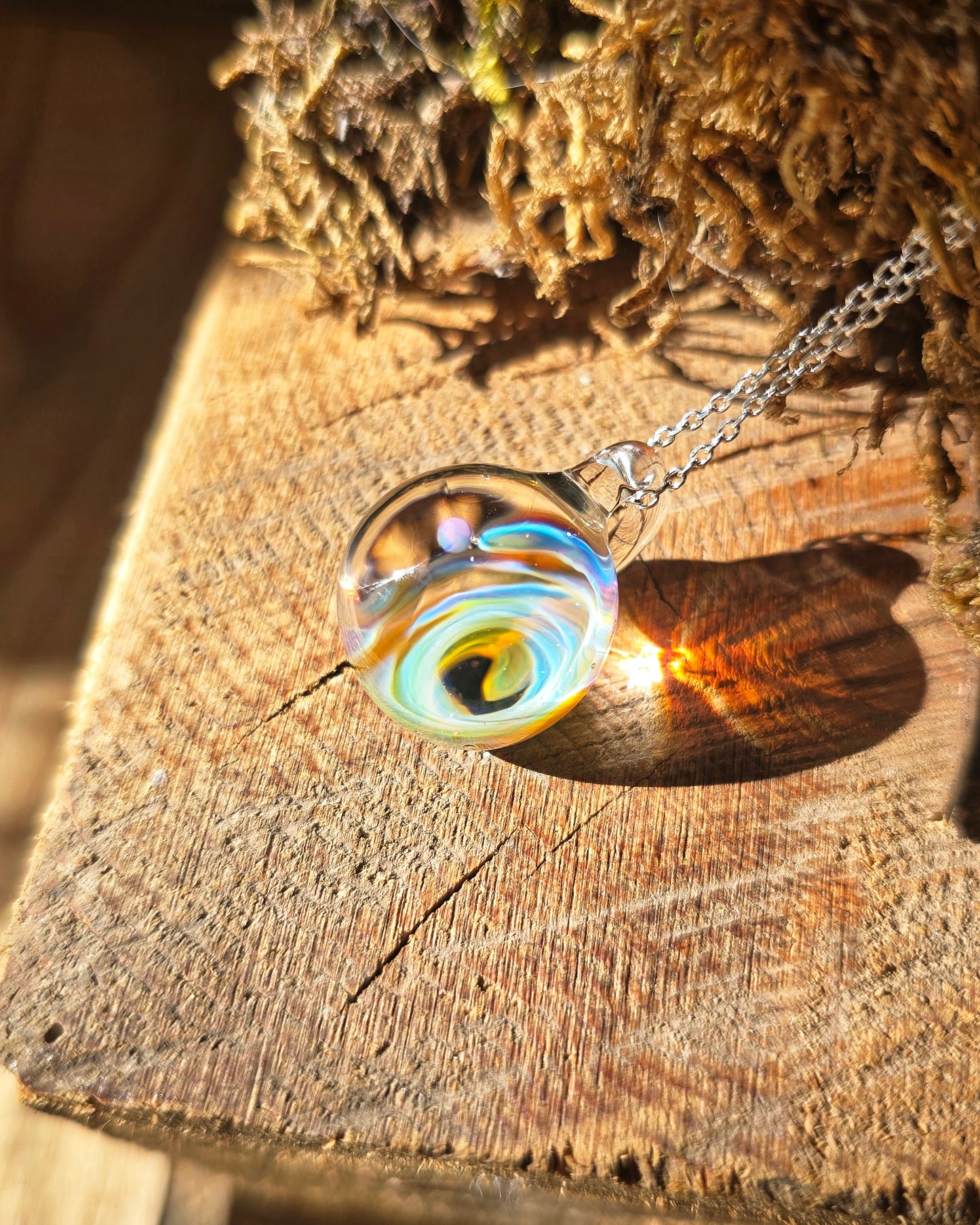 Pendentif Univers "Opale 1"