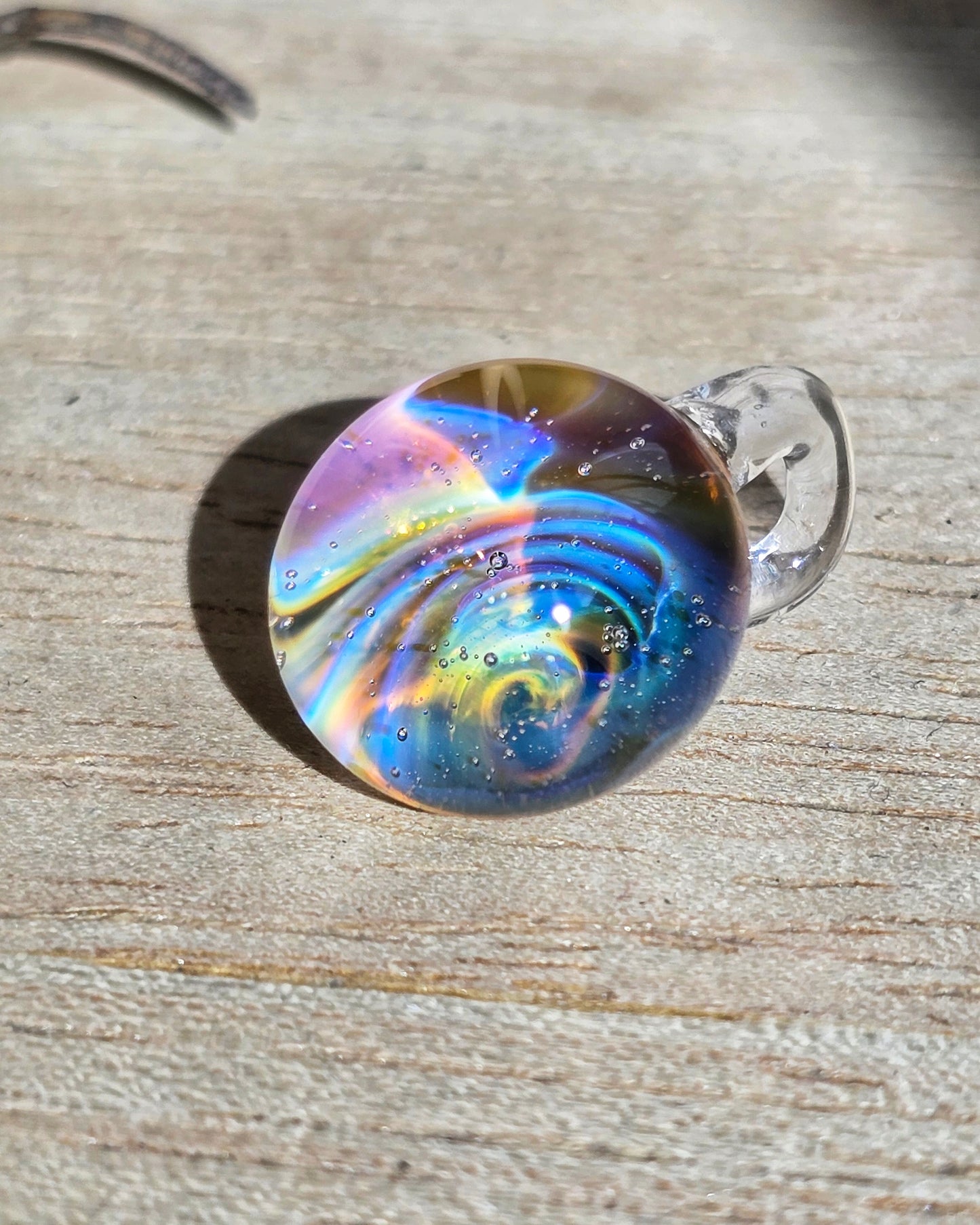 Pendentif sphère Univers "Alchimie"