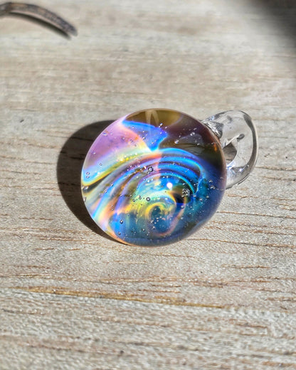 Pendentif sphère Univers "Alchimie"
