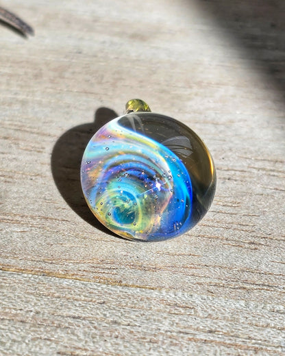 Pendentif sphère Univers "Alchimie"