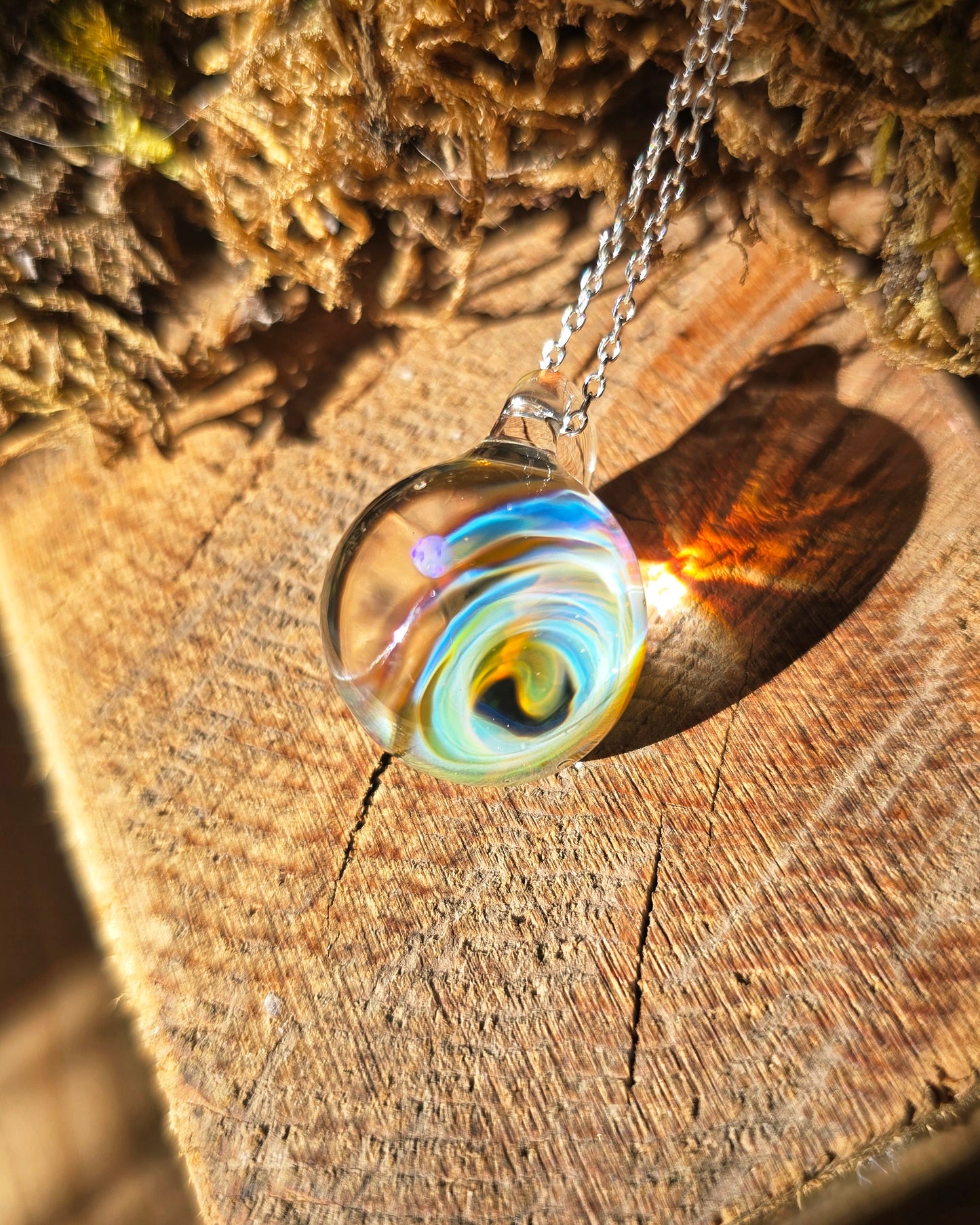 Pendentif Univers "Opale 1"