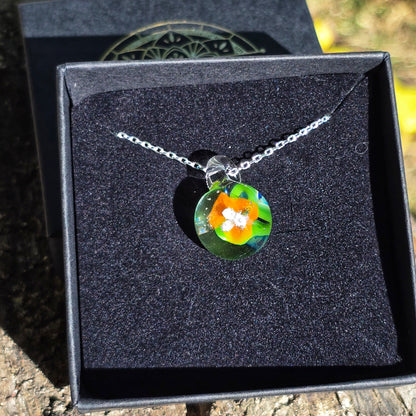 Pendentif Implosion Florale