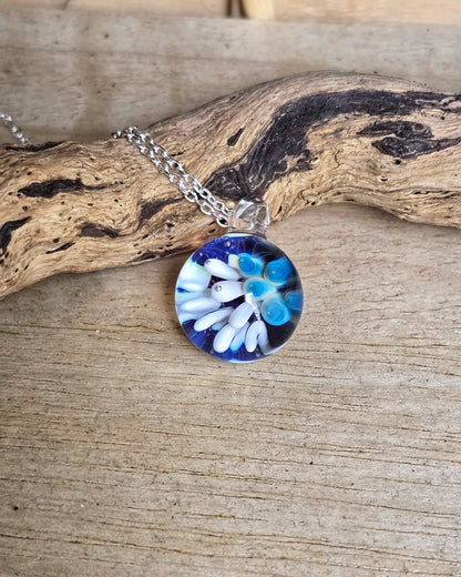 Pendentif Implosion Florale n°12